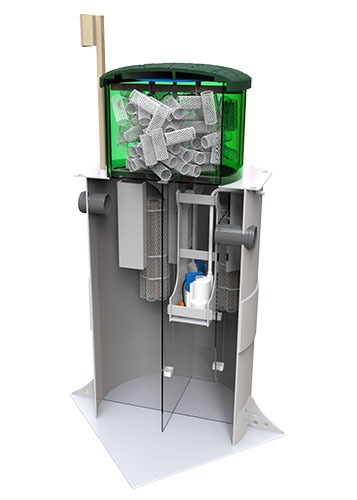 Септик Коло Веси 3 Низкий корпус Принудительный